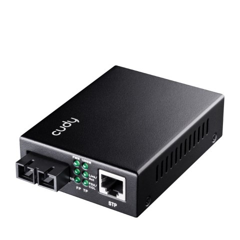 Cudy MC100GMA-05 konwerter sieciowy 1000 Mbit/s 850 nm Multifunkcyjny Czarny