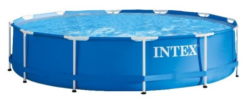 Intex 28212GN basen zewnętrzny naziemny Basen ramowy W kształcie okręgu Niebieski, Biały Intex 28212GN basen zewnętrzny naziemny Basen ramowy W kształcie okręgu Niebieski, Biały