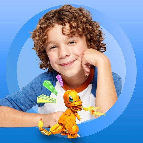 MEGA Pokémon GKY96 akcesorium do zabawek budowlanych Figurka budowlana Pomarańczowy