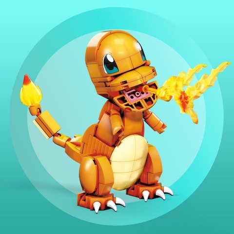 MEGA Pokémon GKY96 akcesorium do zabawek budowlanych Figurka budowlana Pomarańczowy