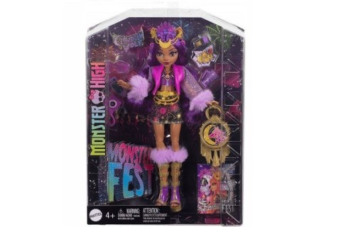 Monster High Monster Fest Lalka Clawdeen Wolf HXH80 MATTEL Monster High Monster Fest Lalka Clawdeen Wolf HXH80 MATTEL