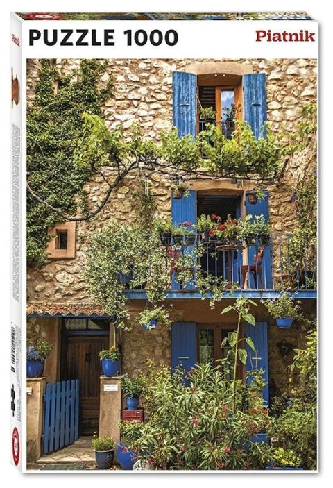 Puzzle 1000 Niebieski Balkon PIATNIK Puzzle 1000 Niebieski Balkon PIATNIK