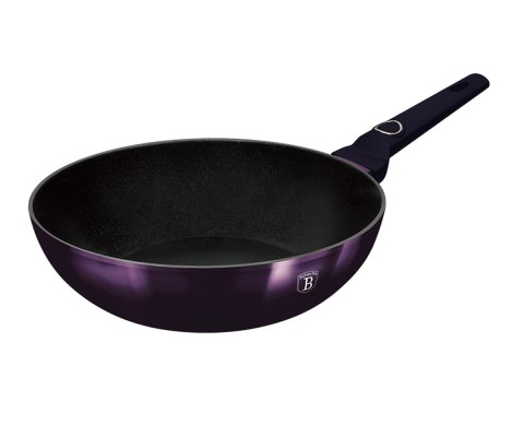 WOK TYTANOWY BERLINGER HAUS 28cm BH-6633 PURPLE WOK TYTANOWY BERLINGER HAUS 28cm BH-6633 PURPLE