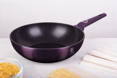 WOK TYTANOWY BERLINGER HAUS 28cm BH-6633 PURPLE WOK TYTANOWY BERLINGER HAUS 28cm BH-6633 PURPLE