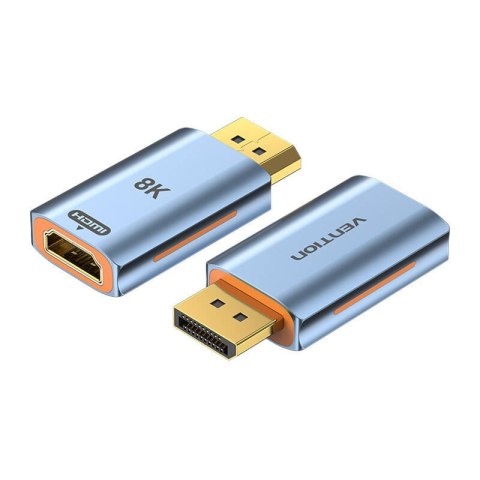 Adapter HDMI żeński do DisplayPort męski Vention HFMH0 8K 60HZ (niebieski) Adapter HDMI żeński do DisplayPort męski Vention HFMH0 8K 60HZ (niebieski)