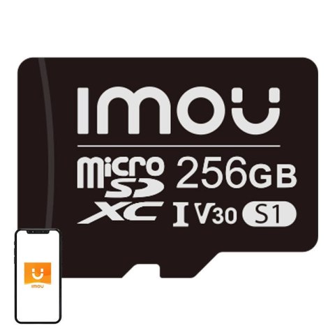 Karta pamięci IMOU 256GB microSD (UHS-I, SDHC, 10/U3/V30, 95/38) Karta pamięci IMOU 256GB microSD (UHS-I, SDHC, 10/U3/V30, 95/38)