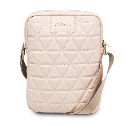 Guess Quilted Tablet Bag - Torba na notebooka / tablet 10" (różowy) Guess Quilted Tablet Bag - Torba na notebooka / tablet 10" (różowy)