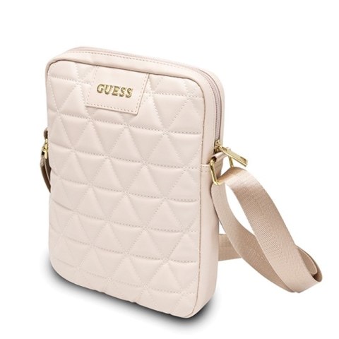 Guess Quilted Tablet Bag - Torba na notebooka / tablet 10" (różowy) Guess Quilted Tablet Bag - Torba na notebooka / tablet 10" (różowy)