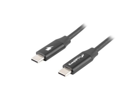 LANBERG KABEL USB-C 2.0 M/M 1M PREMIUM QC 4.0 POWER DELIVERY 60W CZARNY CA-CMCM-40CU-0010-BK LANBERG KABEL USB-C 2.0 M/M 1M PREMIUM QC 4.0 POWER DELIVERY 60W CZARNY CA-CMCM-40CU-0010-BK