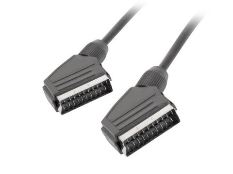 Kabel Lanberg CA-EUEU-10CC-0018-BK (SCART M - SCART M; 1,8m; kolor czarny) Kabel Lanberg CA-EUEU-10CC-0018-BK (SCART M - SCART M; 1,8m; kolor czarny)