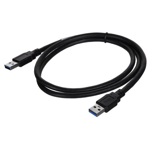 LANBERG KABEL USB-A 3.0 M/M 1M CZARNY CA-USBA-30CU-0010-BK LANBERG KABEL USB-A 3.0 M/M 1M CZARNY CA-USBA-30CU-0010-BK