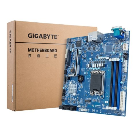 Płyta główna Gigabyte MX34-BS0(MR) 1x LGA1700 Intel Xeon E-24XX C262 (4x DIMM, 8x SATA, 1xM.2, 2x1Gbe, IPMI, mATX) Płyta główna Gigabyte MX34-BS0(MR) 1x LGA1700 Intel Xeon E-24XX C262 (4x DIMM, 8x SATA, 1xM.2, 2x1Gbe, IPMI, mATX)