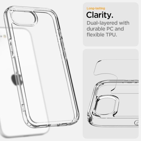 Spigen Ultra Hybrid - Etui do iPhone 16e (Przezroczysty)