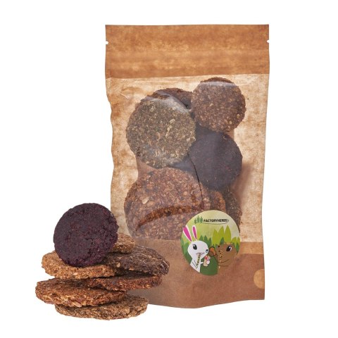 FACTORYHERBS Mix ciastek z siemieniem lnianym 150g FACTORYHERBS Mix ciastek z siemieniem lnianym 150g