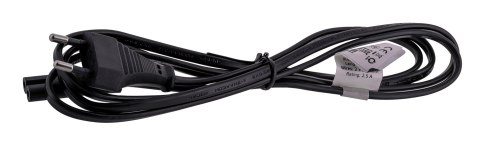 GEMBIRD GEMBIRD KABEL ZASILAJĄCY ÓSEMKA C7 DO NOTEBOOKA, RADIOWY 1.8M GEMBIRD GEMBIRD KABEL ZASILAJĄCY ÓSEMKA C7 DO NOTEBOOKA, RADIOWY 1.8M