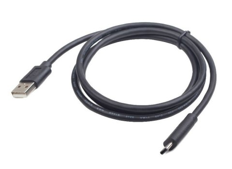 Kabel GEMBIRD CCP-USB2-AMCM-6 (USB 2.0 M - USB typu C M; 1,8m; kolor czarny) Kabel GEMBIRD CCP-USB2-AMCM-6 (USB 2.0 M - USB typu C M; 1,8m; kolor czarny)