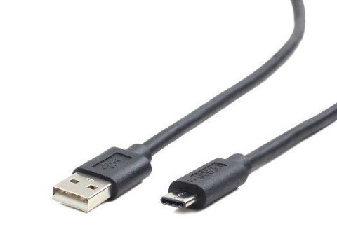 Kabel GEMBIRD CCP-USB2-AMCM-6 (USB 2.0 M - USB typu C M; 1,8m; kolor czarny) Kabel GEMBIRD CCP-USB2-AMCM-6 (USB 2.0 M - USB typu C M; 1,8m; kolor czarny)