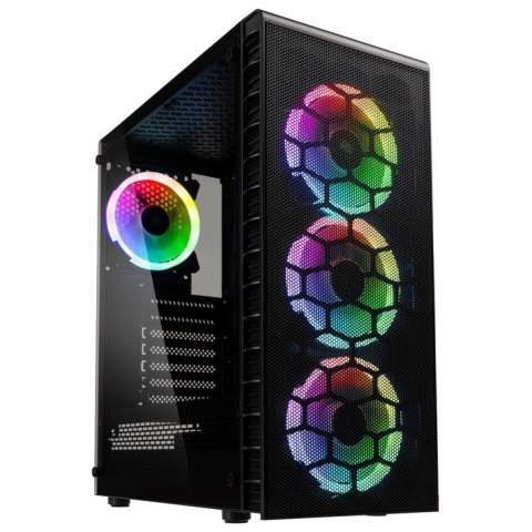 Kolink Observatory Lite Mesh RGB Mid Tower - czarny Kolink Observatory Lite Mesh RGB Mid Tower - czarny