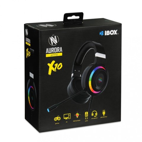 Słuchawki iAurora X10 gamming 7.1 Słuchawki iAurora X10 gamming 7.1