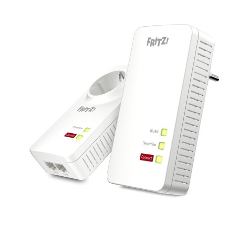 FRITZ! Powerline 1260E WLAN Set 1200 Mbit/s Przewodowa sieć LAN Wi-Fi Biały FRITZ! Powerline 1260E WLAN Set 1200 Mbit/s Przewodowa sieć LAN Wi-Fi Biały