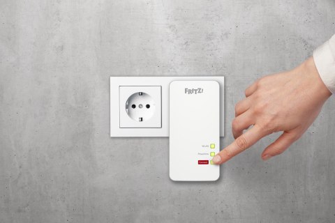 FRITZ! Powerline 1260E WLAN Set 1200 Mbit/s Przewodowa sieć LAN Wi-Fi Biały FRITZ! Powerline 1260E WLAN Set 1200 Mbit/s Przewodowa sieć LAN Wi-Fi Biały