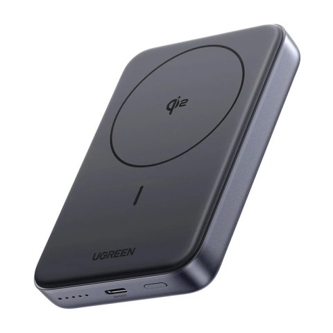 Powerbank magnetyczny 10000mAh Ugreen PB761, Qi2, 30W, Magsafe + kabel USB-C (czarny) Powerbank magnetyczny 10000mAh Ugreen PB761, Qi2, 30W, Magsafe + kabel USB-C (czarny)