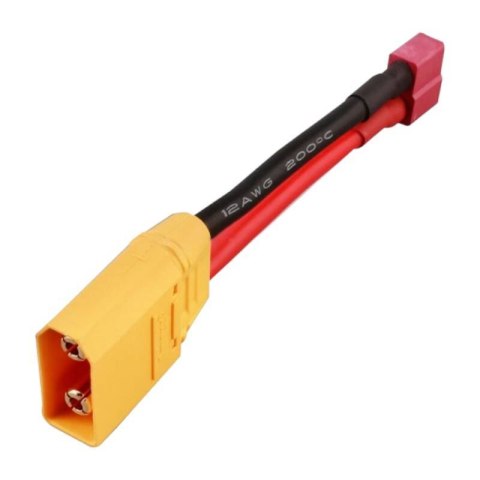 Adapter Gens ace Deans(T) żeński do XT90 męskiego , AWG#12 60mm Adapter Gens ace Deans(T) żeński do XT90 męskiego , AWG#12 60mm