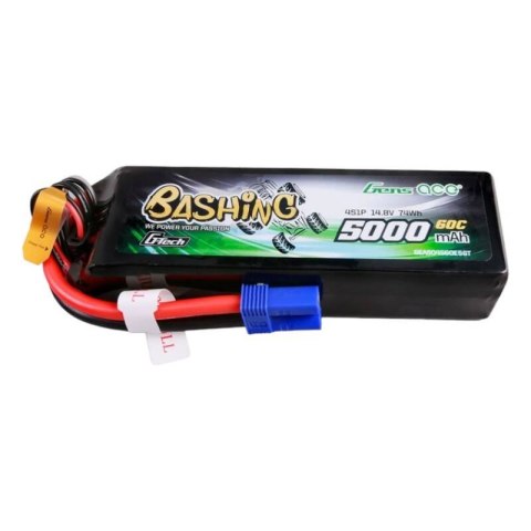 Akumulator Gens ace G-Tech 5000mAh 14.8V 4S1P 60C Lipo z konektorem EC5 Plug-Bashing Series Akumulator Gens ace G-Tech 5000mAh 14.8V 4S1P 60C Lipo z konektorem EC5 Plug-Bashing Series