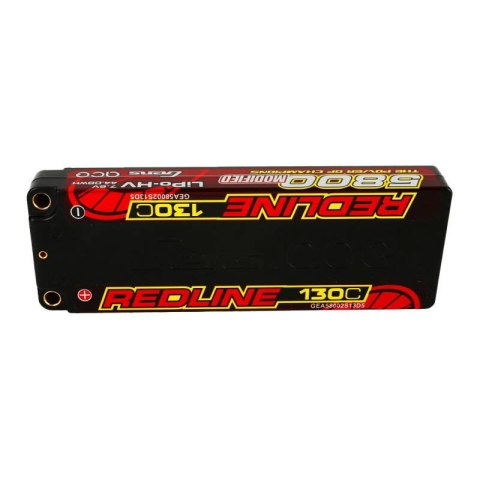 Akumulator Gens ace Redline Series 5800mAh 7.6V 130C 2S1P HardCase 56# HV Ultra LCG LiPo Akumulator Gens ace Redline Series 5800mAh 7.6V 130C 2S1P HardCase 56# HV Ultra LCG LiPo