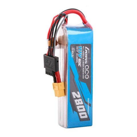 Gens ace G-Tech Soaring 2800mAh 11.1V 60C 3S1P LiPo XT60 Gens ace G-Tech Soaring 2800mAh 11.1V 60C 3S1P LiPo XT60