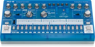 Behringer RD-6-BB Maszyna perkusyjna - niebieski przeźroczysty