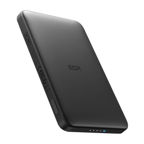 Powerbank magnetyczny ESR Qi2 MagSlim 5000 mAh (czarny) Powerbank magnetyczny ESR Qi2 MagSlim 5000 mAh (czarny)