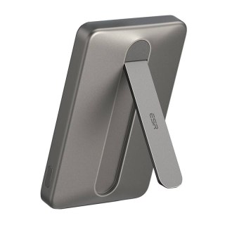 Powerbank magnetyczny z podstawką ESR Qi2 MagSlim 5000 mAh (piaskowy)