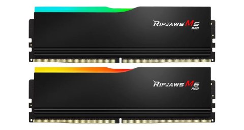 G.SKILL RIPJAWS M5 RGB DDR5 2X16GB 5200MHZ CL40 XMP3 BLACK F5-5200J4040A16GX2-RM5RK G.SKILL RIPJAWS M5 RGB DDR5 2X16GB 5200MHZ CL40 XMP3 BLACK F5-5200J4040A16GX2-RM5RK