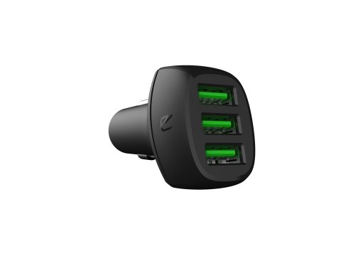 GREEN CELL ŁADOWARKA SAMOCHODOWA POWER RIDE 54W 3XUSB QC 3.0 GREEN CELL ŁADOWARKA SAMOCHODOWA POWER RIDE 54W 3XUSB QC 3.0