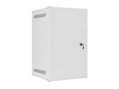 LANBERG SZAFA WISZĄCA RACK 10" 9U 280X310 SZARA, DRZWI METALOWE (FLAT PACK) WF10-2309-00S