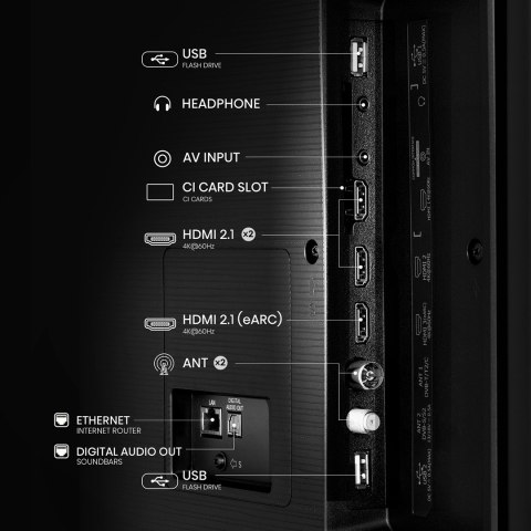 Telewizor 50" Hisense 50A6N Telewizor 50" Hisense 50A6N
