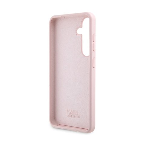 Karl Lagerfeld Silicone Choupette - Etui Samsung Galaxy S24 (różowy)