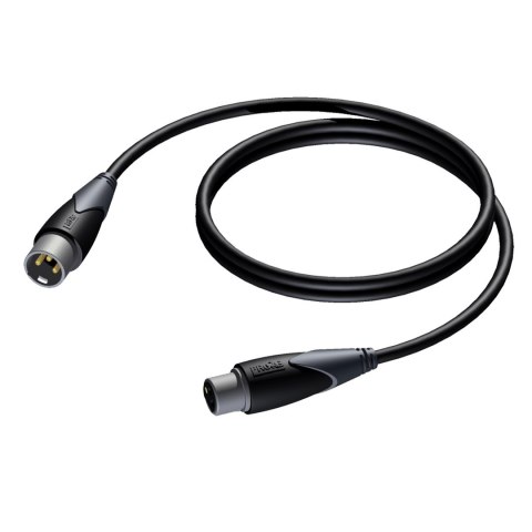 PROCAB KABEL MĘSKI ZŁĄCZE XLR - ŻEŃSKIE ZŁĄCZE XLR, 5 M PROCAB KABEL MĘSKI ZŁĄCZE XLR - ŻEŃSKIE ZŁĄCZE XLR, 5 M