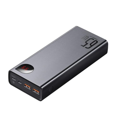 Powerbank Baseus Adaman Metal 20000mAh, PD, QC 3.0, 65W, 2xUSB + USB-C + micro USB, (czarny)