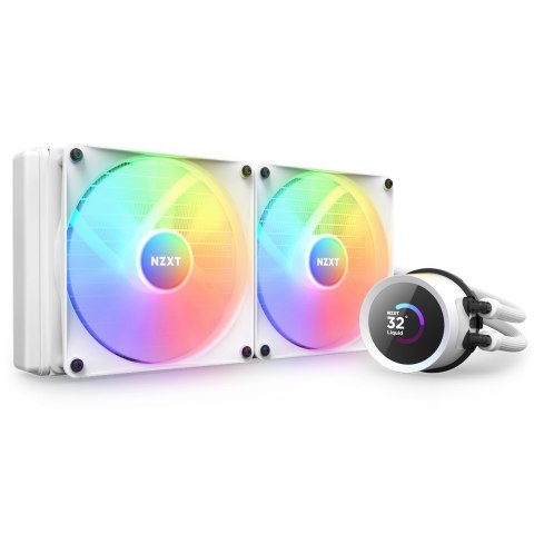 NZXT CHŁODZENIE WODNE KRAKEN 280 RGB LCD BIAŁE RL-KR280-W1 NZXT CHŁODZENIE WODNE KRAKEN 280 RGB LCD BIAŁE RL-KR280-W1