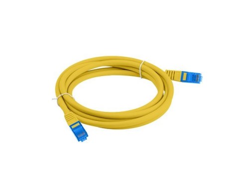 LANBERG PATCHCORD S/FTP KAT.6A 3M ŻÓŁTY LSZH CCA (FLUKE PASSED) PCF6A-10CC-0300-Y LANBERG PATCHCORD S/FTP KAT.6A 3M ŻÓŁTY LSZH CCA (FLUKE PASSED) PCF6A-10CC-0300-Y