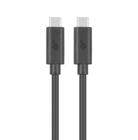 Kabel USB C-USB C 2m 60W 5Gbps USB 3.1 czarny Kabel USB C-USB C 2m 60W 5Gbps USB 3.1 czarny