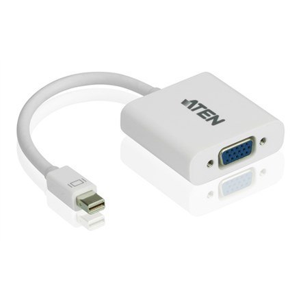 ATEN VC920-AT adapter kablowy Mini DisplayPort VGA (D-Sub) Biały ATEN VC920-AT adapter kablowy Mini DisplayPort VGA (D-Sub) Biały