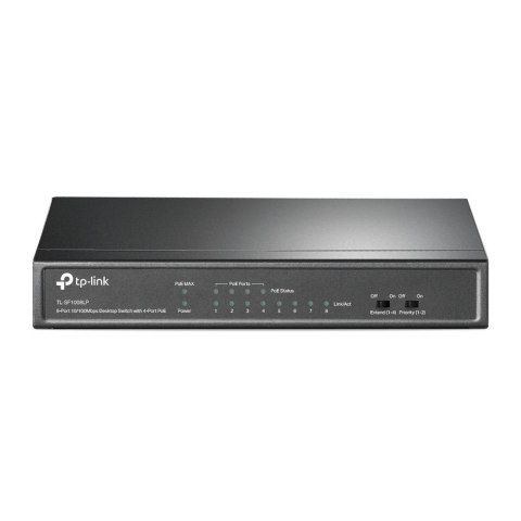 Switch TP-LINK TL-SF1008LP Przełącznik typu desktop, 8 portów 10/100 Mb/s, 4 porty PoE , 8 portów RJ45 10/100 Mb/s, 4 porty PoE, Switch TP-LINK TL-SF1008LP Przełącznik typu desktop, 8 portów 10/100 Mb/s, 4 porty PoE , 8 portów RJ45 10/100 Mb/s, 4 porty PoE,