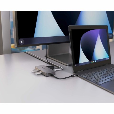 HYPER HDMB2 huby i koncentratory USB 3.2 Gen 1 (3.1 Gen 1) Type-C 5000 Mbit/s Stal nierdzewna HYPER HDMB2 huby i koncentratory USB 3.2 Gen 1 (3.1 Gen 1) Type-C 5000 Mbit/s Stal nierdzewna