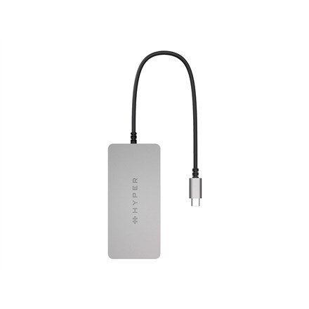 HYPER HDMB2 huby i koncentratory USB 3.2 Gen 1 (3.1 Gen 1) Type-C 5000 Mbit/s Stal nierdzewna HYPER HDMB2 huby i koncentratory USB 3.2 Gen 1 (3.1 Gen 1) Type-C 5000 Mbit/s Stal nierdzewna