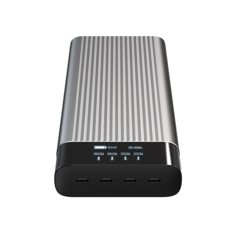 HYPER HJ245B bank mocy 27000 mAh Srebrny HYPER HJ245B bank mocy 27000 mAh Srebrny
