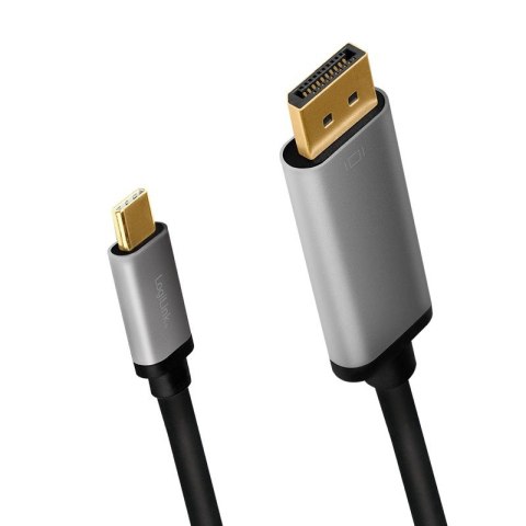 Kabel USB-C do DP, 4K 60Hz aluminiowy 1.8m Kabel USB-C do DP, 4K 60Hz aluminiowy 1.8m
