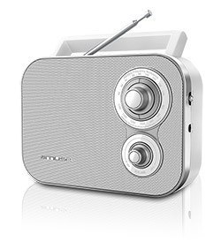 Przenośny Analogowy Biały Muse M-051 RW